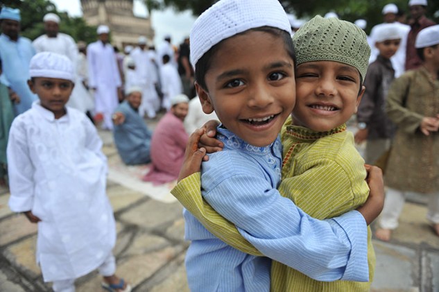 Muslim Children in Hyderabad