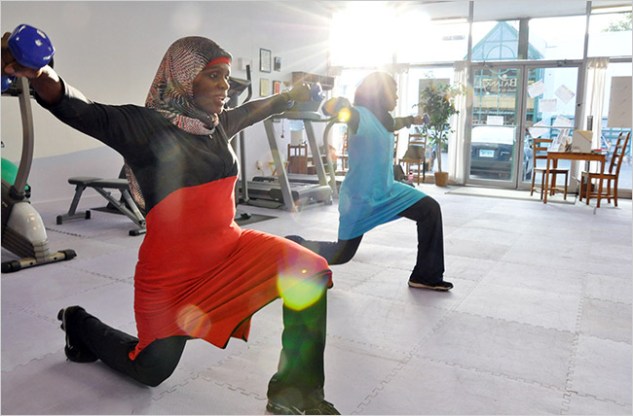 Hijabi fitness