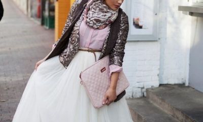 Imaan Ali from The Hijablog rocks the tulle skirt